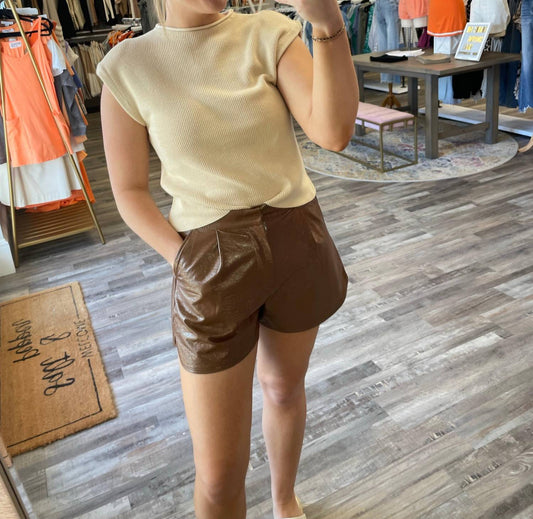 Ellison - Muscle Sleeve Top