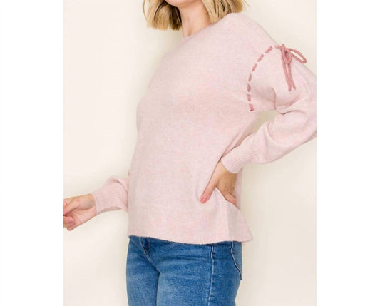 Staccato - Bow Tie Sleeve Sweater