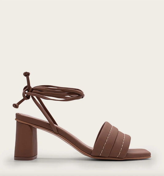 Kaanas - Women's Pandora Chunky Band Heel With Ankle Strap