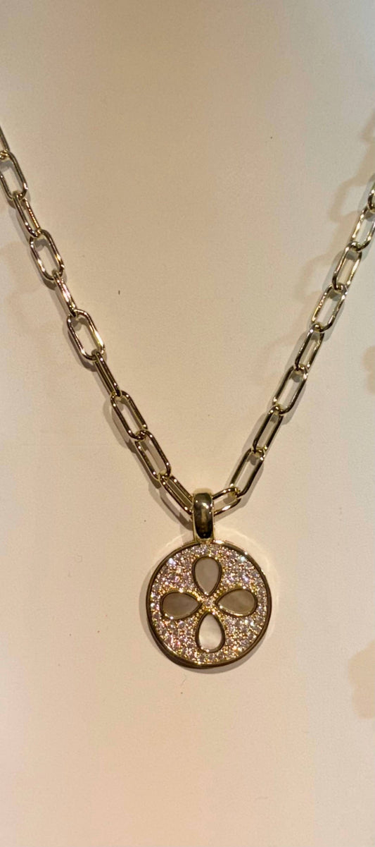 Silver N Accessories - Women's Medallion Necklace
