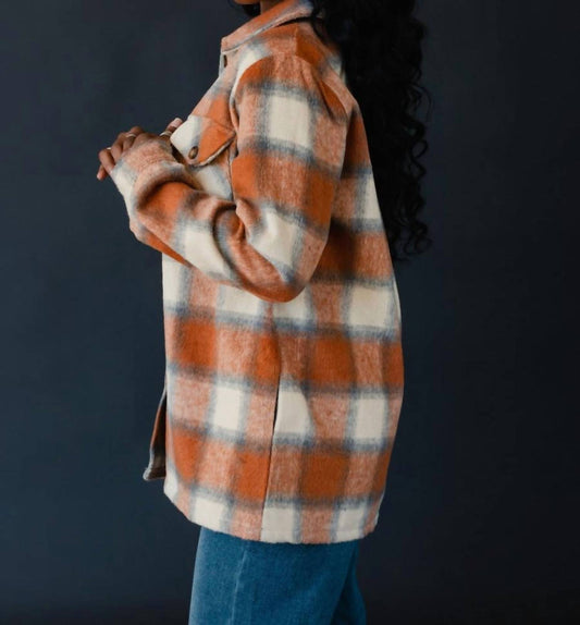 Panache - Greta Plaid Jacket