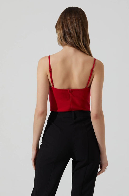 Astr - Adana Bow Detail Bustier Top