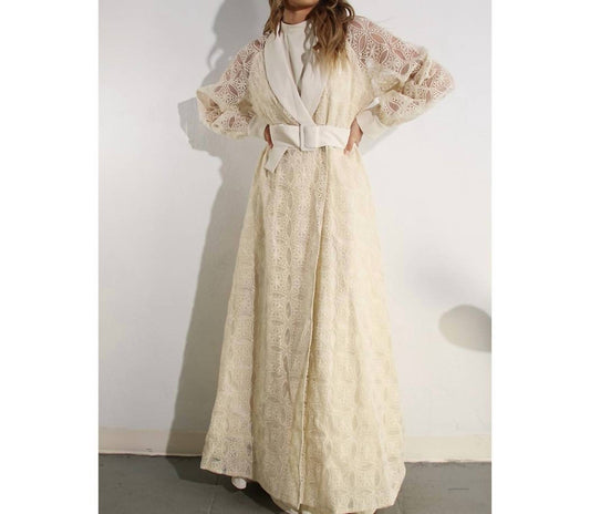 Mulla - Crochet Lace Jacket Dress