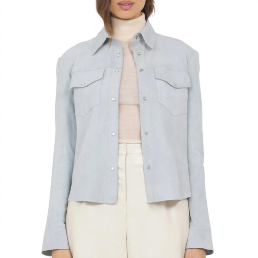 Jakett - Rowan Washed Suede Shacket