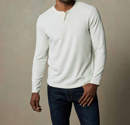The Normal Brand - Puremeso Two Button Henley