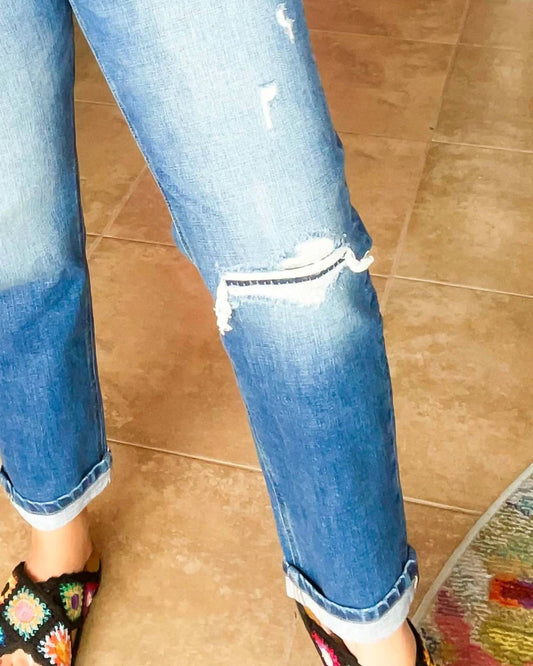 Kancan - Mid-rise Boyfriend Denim