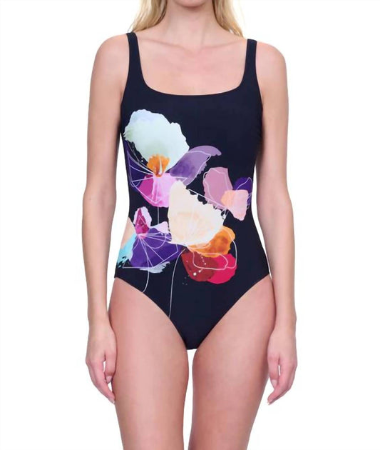 Gottex - Enchanted Sun Square Neck One-piece Swimsuit