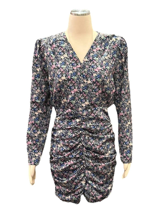 Ichi - Long Sleeve Floral Dress
