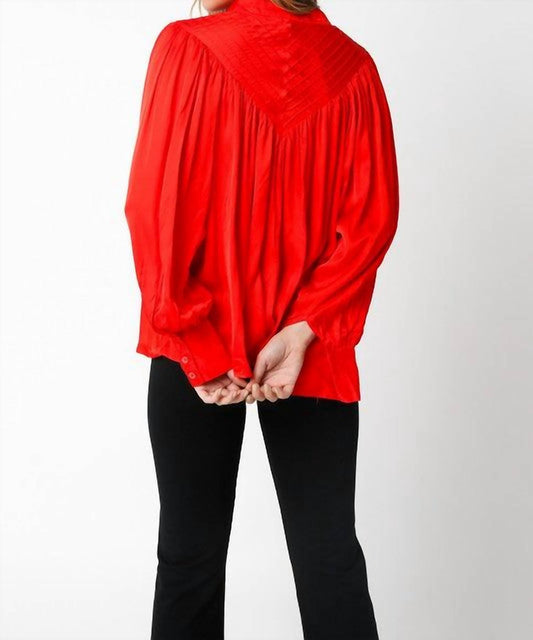 Olivaceous - Ophelia Blouse
