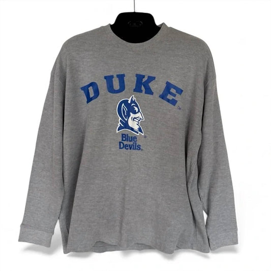 Big Ball Sports - Unisex Devils Waffle Thermal Sweater