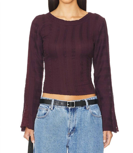 Free People - Rocky Long Sleeve Top