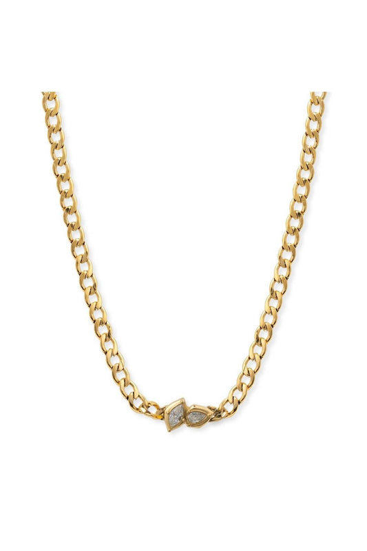 Bracha - Holly 2 Stone Necklace