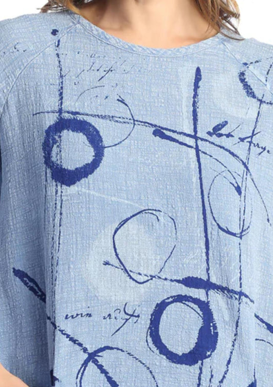 Jess & Jane - Balboa Mineral Washed Patch Pocket Top