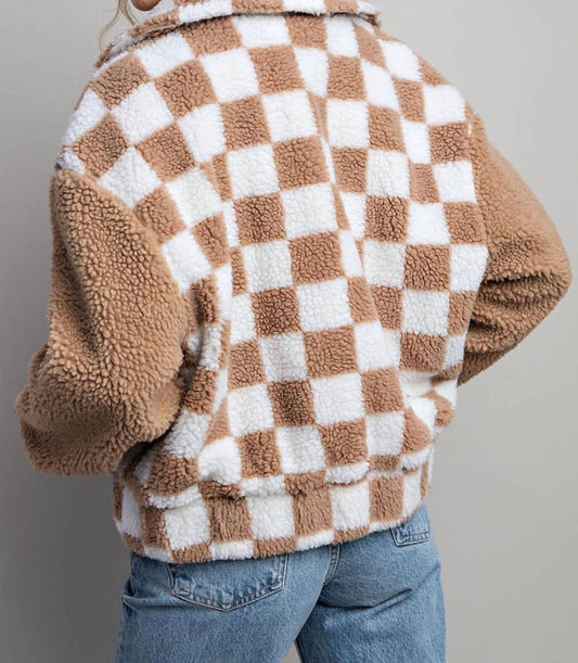 Bibi - Calli Checkered Jacket