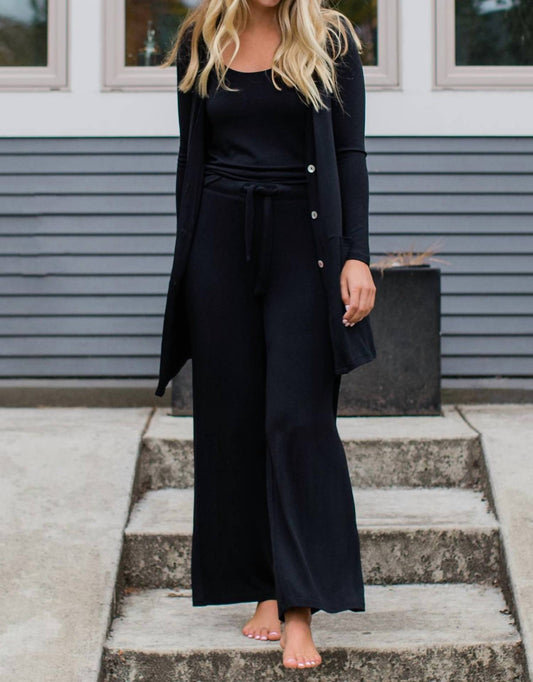 Yala - Peyton Bamboo Sweater Drawstring Lounge Pant