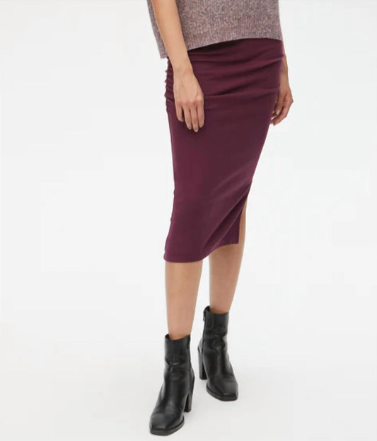 Michael Stars - Rae Ribbed Midi Skirt