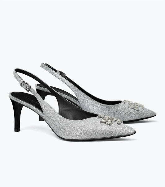 Tory Burch - Women Eleanor Pave Slingback Heel