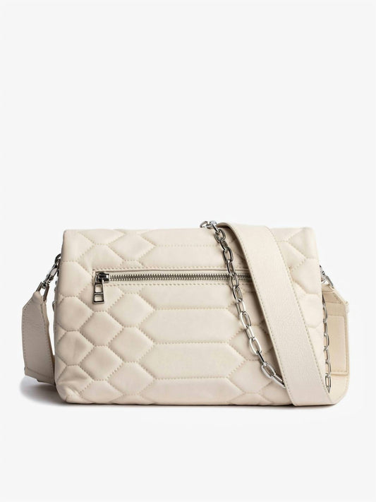 Zadig & Voltaire - Women’s Rocky Xl Quilted Mat Scale Leather Bag