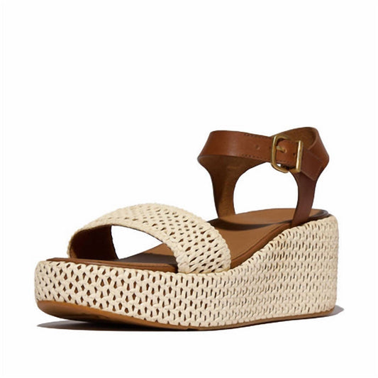 Fitflop - Women's Platforms Woven Wedge Ankle-strap Sandals