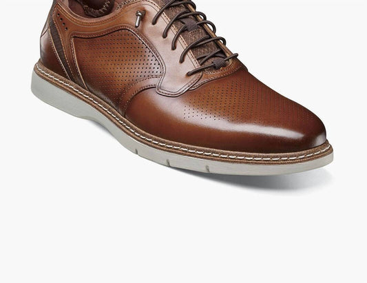 Stacy Adams - Men's Sync Plain Toe Elastic Lace Up Shoes