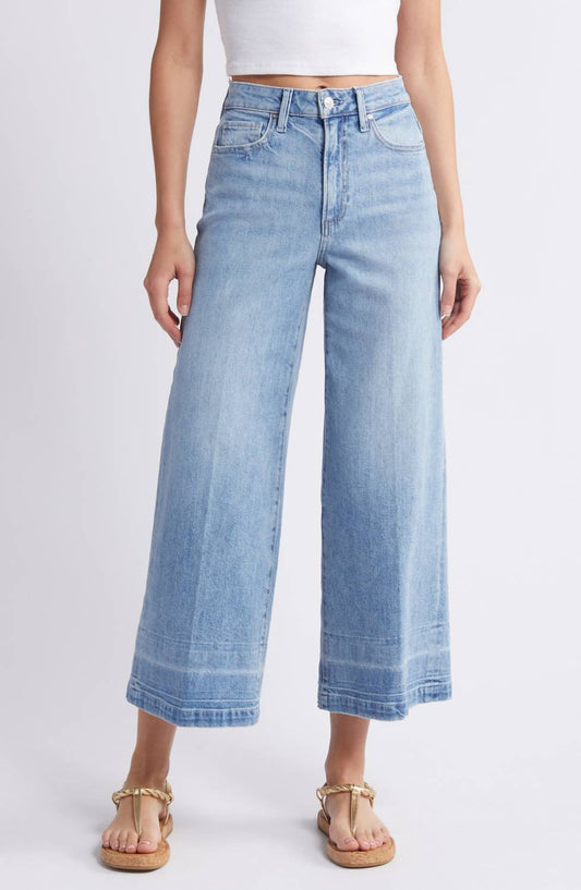 Paige - Harper High Waist Ankle Wide Leg Jean