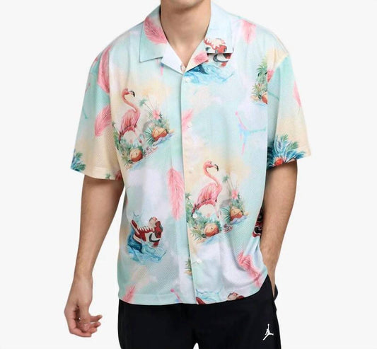 Nike - Men's Jordan ESSENTIALS PRINTED CAMP TOP