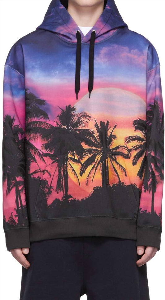 Valentino - All-over Printed Drawstring Hoodie