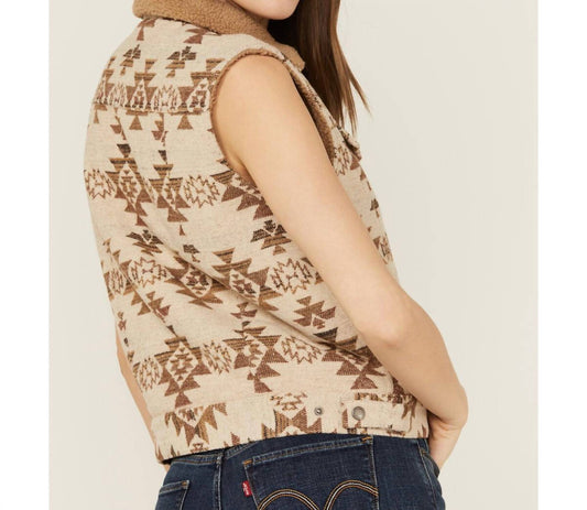Hooey - Women's Aztec Sherpa Vest