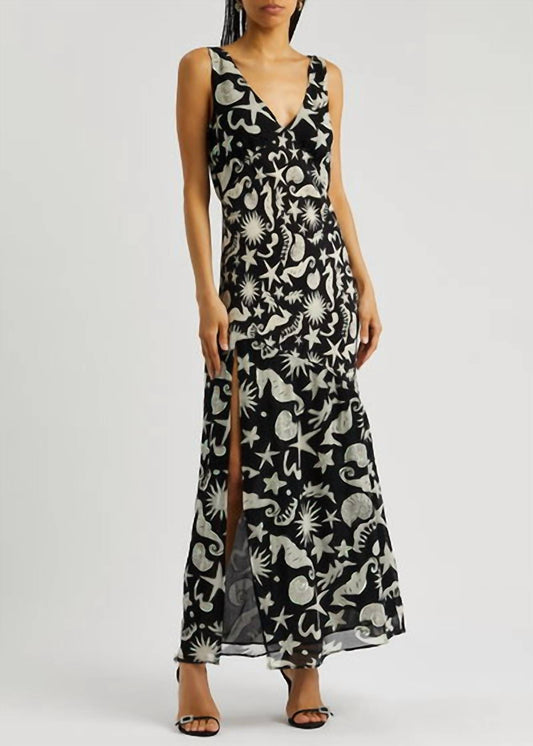 Rixo - Moniq V-neck Maxi Dress - Plus