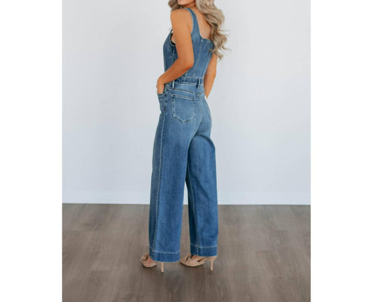 Hidden - Kendall Denim Jumpsuit
