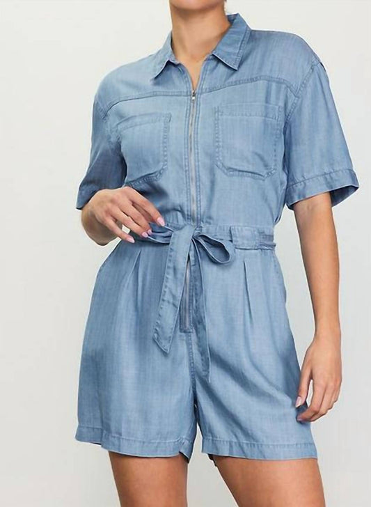 Skies Are Blue - Lila Romper
