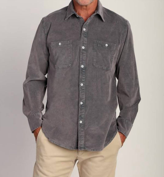 True Grit - Cozy Cut Cord Work Shirt
