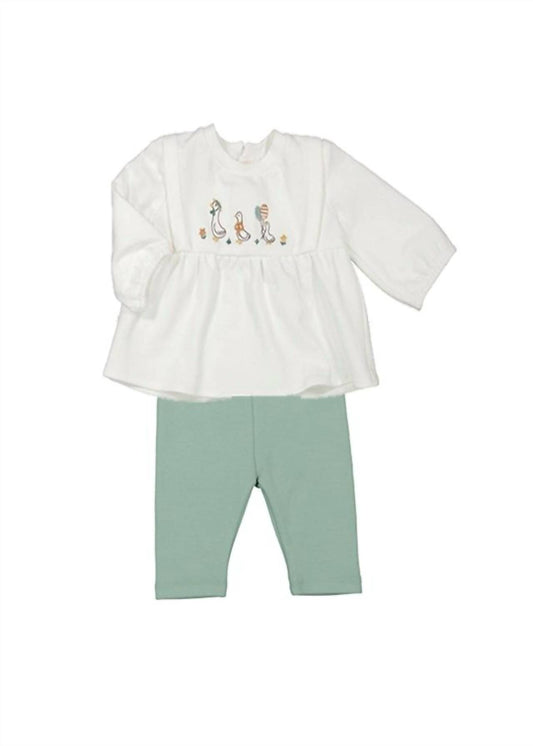 Mayoral - Girl's Goose Legging Set
