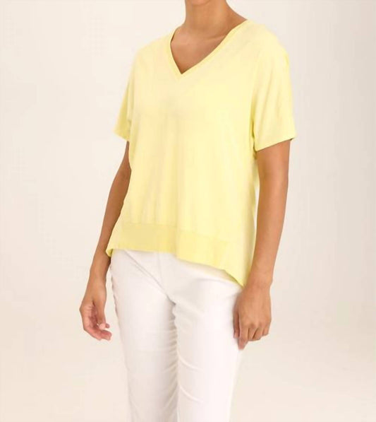Xcvi - Twill Clara V-neck Top
