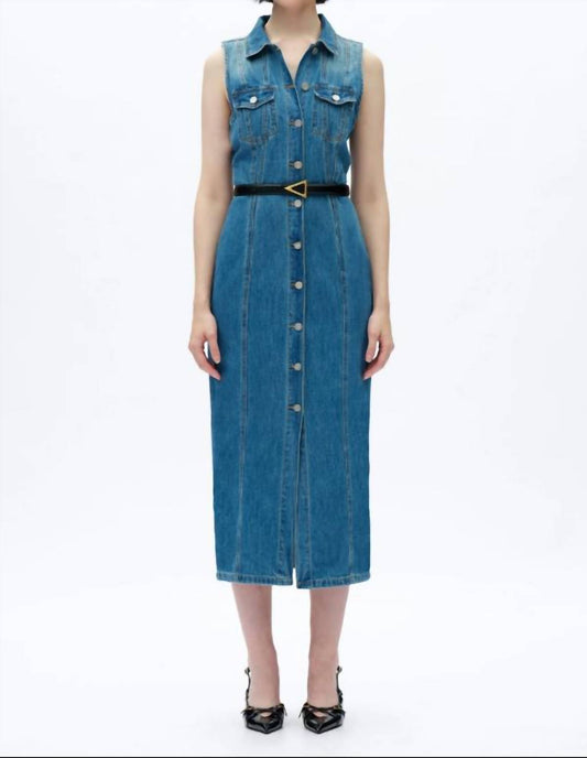 Bayeas - Julia Cardigan Relaxed Fit Denim Dress