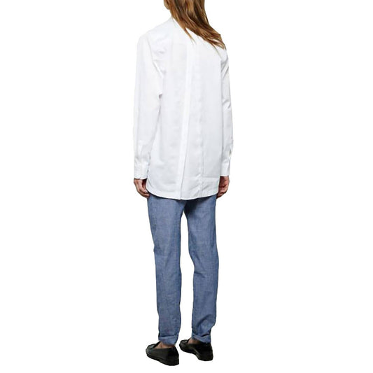 Mandarin Long Sleeve Collar Tunic