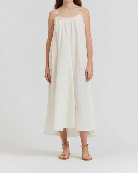There-Elsewhere - Linen Tank Dress