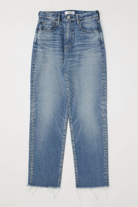 Moussy - Women's Evelyn Cropped Straight-high Rise Jeans