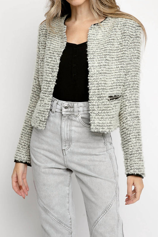 Iro - Ledisi Crop Long Sleeve Jacket