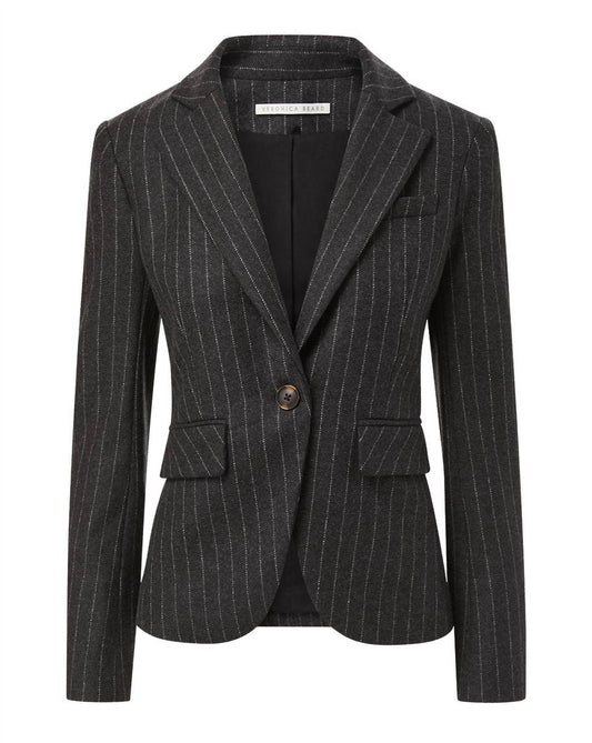 Veronica Beard - Tyra Pinstriped Dickey Jacket