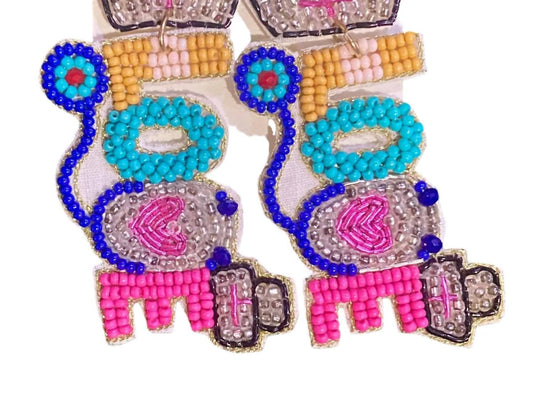 Bosuk - Women's Love Nurse Beaded Earrings