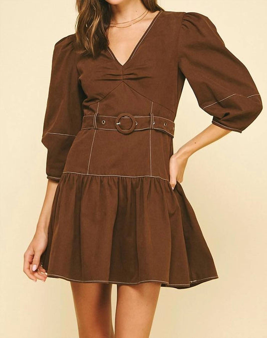 Pinch - Alex Belted Mini Dress