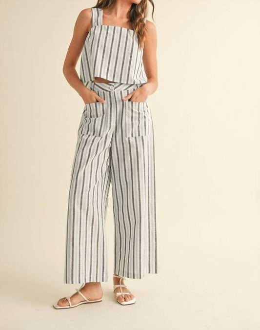Miou Muse - Port Stripe Tank Top