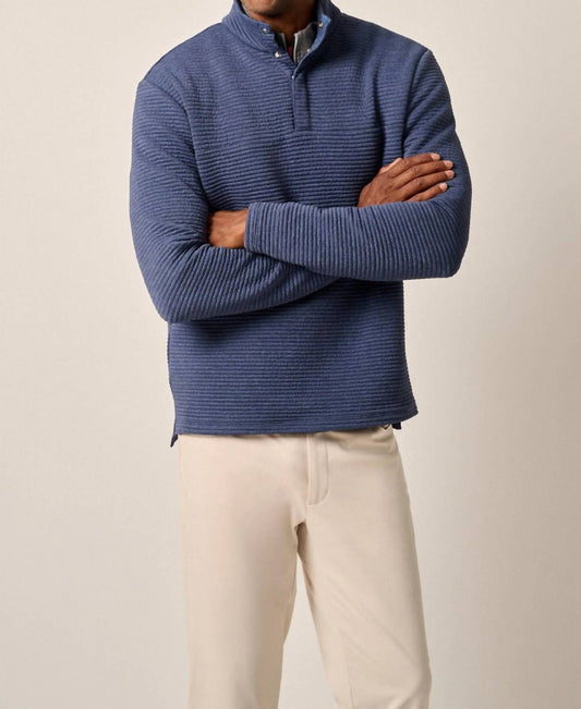 Johnnie-O - Benjy Heathered Henley Pullover