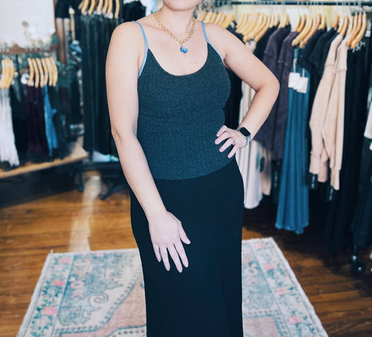 Naadam - MIXED MEDIA CABLE CAMI