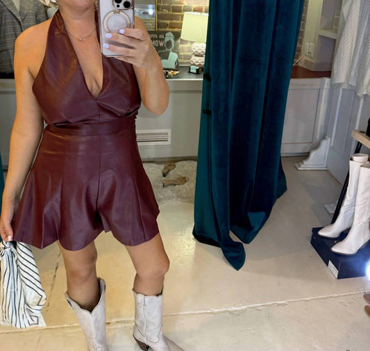 Mustard Seed - Ella V-neck Romper