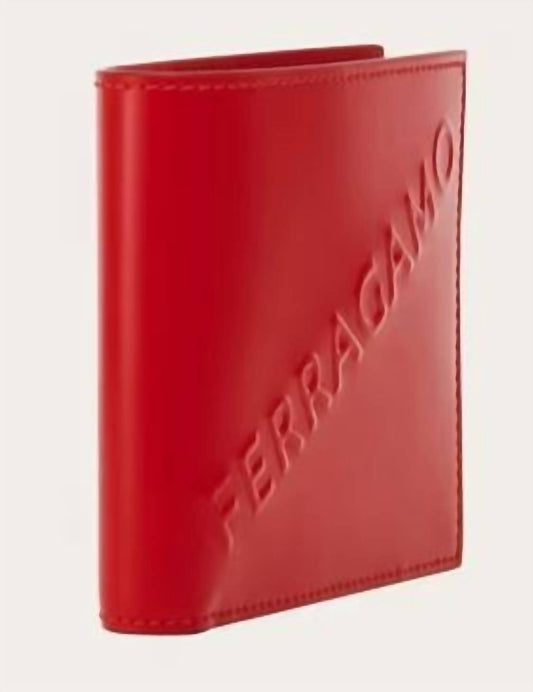 Salvatore Ferragamo - Men's Embossed Logo Leather Bifold Wallet