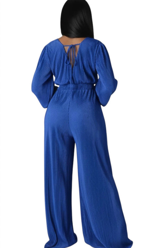 Wowo - Eterna Pleated Jumpsuit