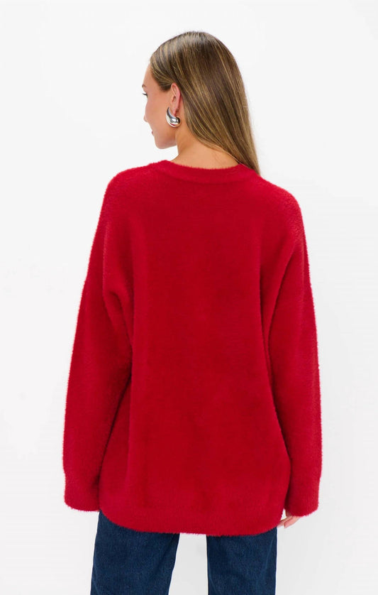 Show Me Your Mumu - Twas The Night Knit Classic Crewneck Sweater