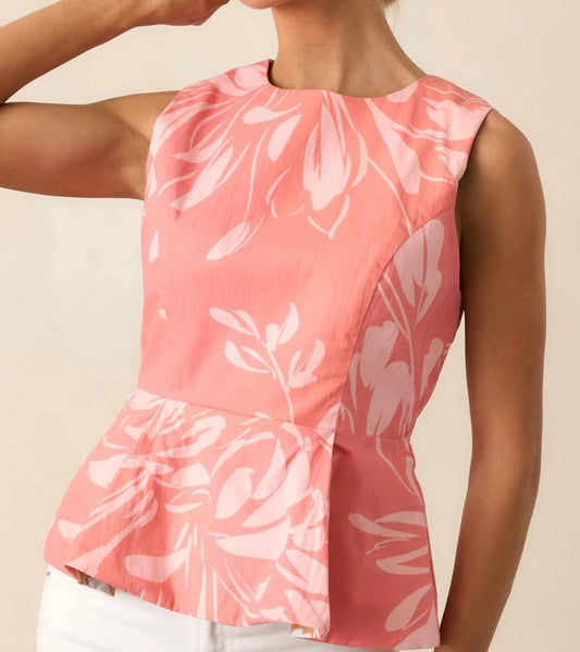 Prosperina - Sabine Reversible Peplum Top